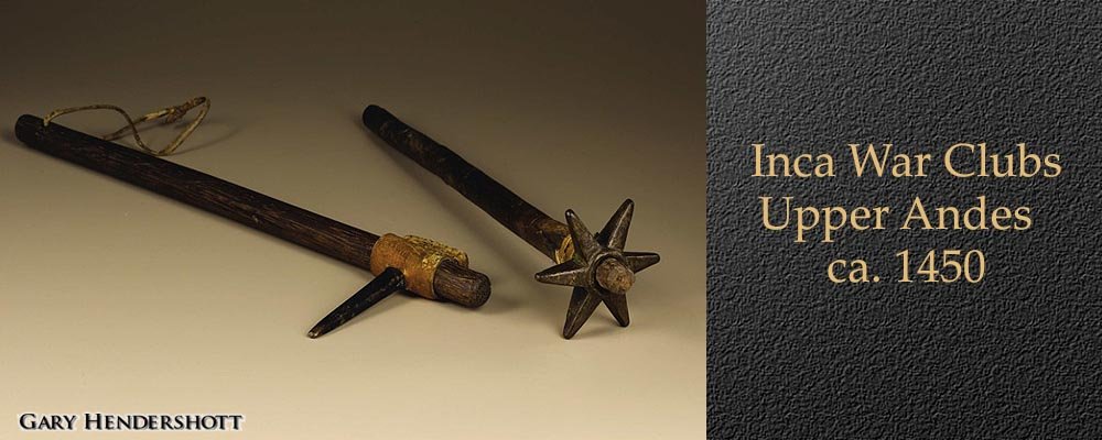 Inca War Clubs