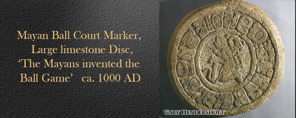 Mayan Ball Court Marker