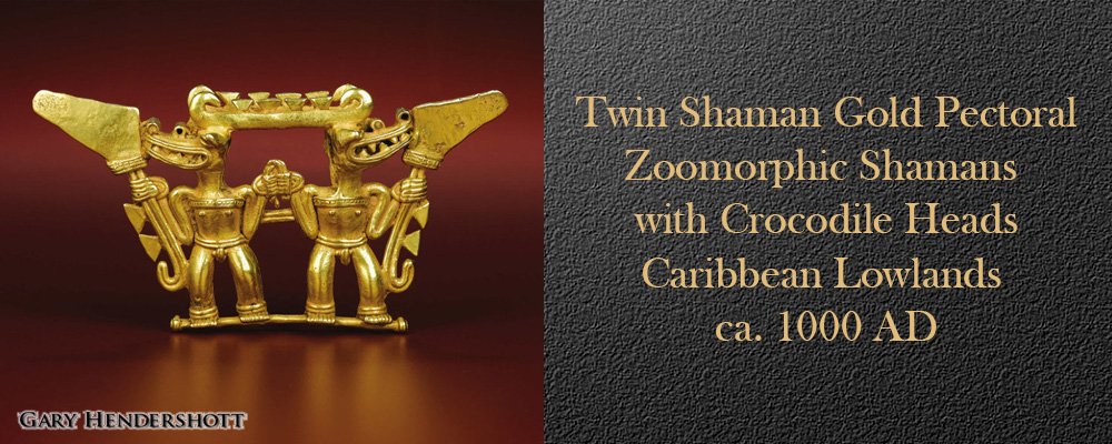Shaman Gold Pectoral Zoomorphic Shamans